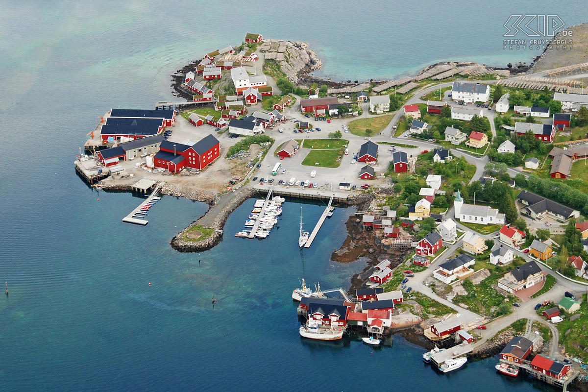 Reinebringen - Detail Detailfoto van de visserhuisjes op de eilanden van Sakrisøy en Hamnøy. Stefan Cruysberghs
